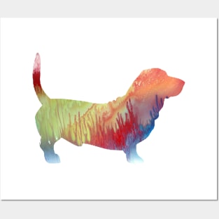 Basset hound Posters and Art